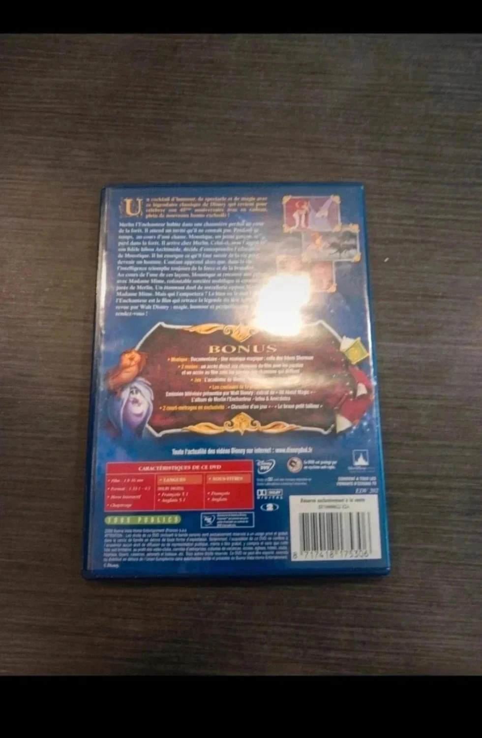 dvd merlin l'enchanteur – photo 2